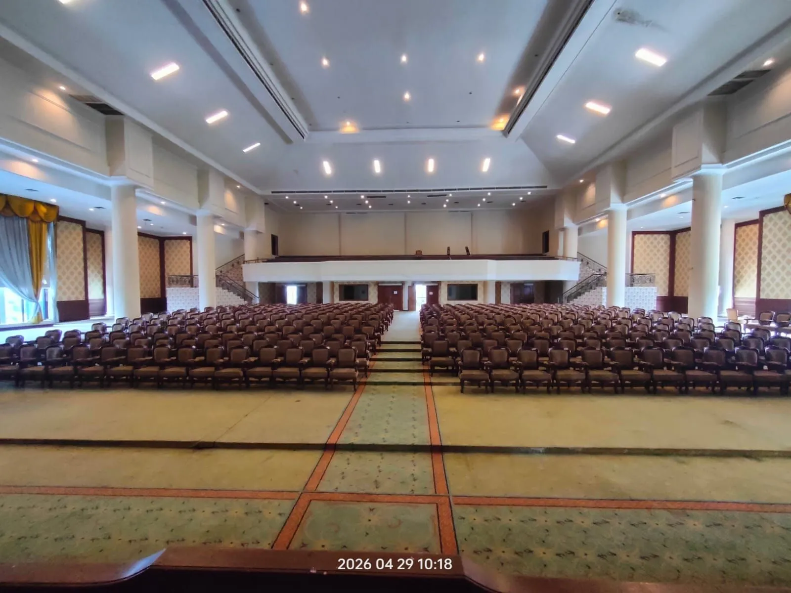 Bangunan Aula Lantai II Gedung Putri Karang Melenu